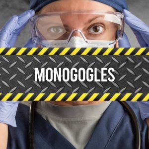 Monogogles sales de seguridad